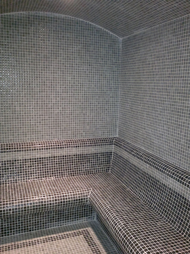 Buhar Odas Gri Mozaik 2, Buhar Banyolar