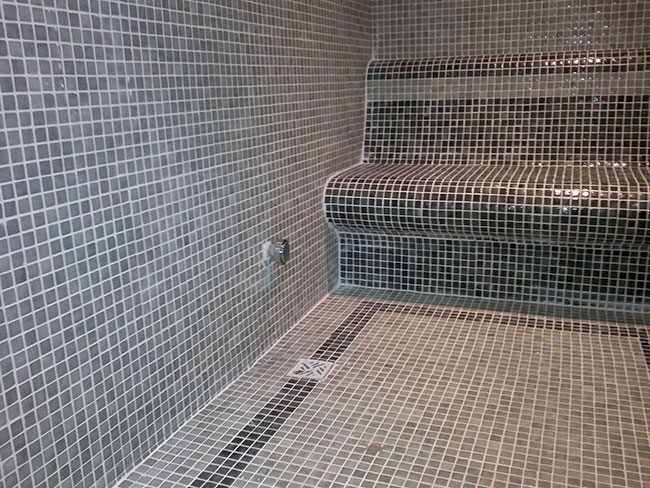 Buhar Odas Gri Mozaik 3, Buhar Banyolar