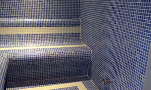 Buhar Odas Mavi Mozaik 2, Buhar Banyolar