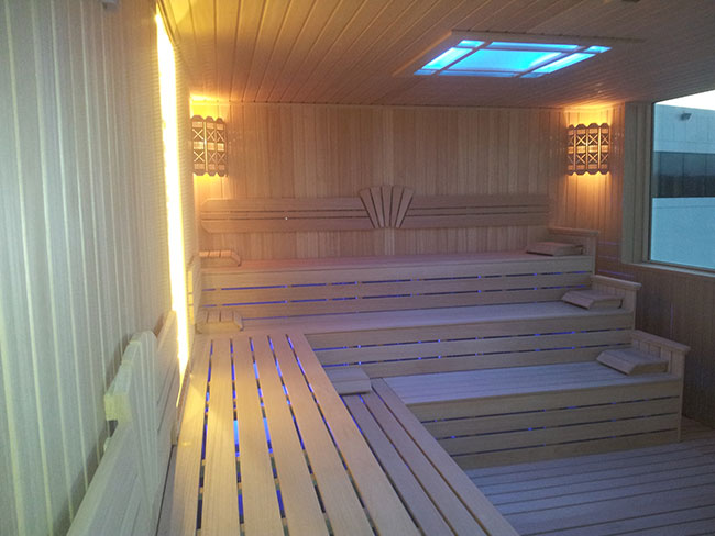 Sauna 5, Sauna Kabinleri