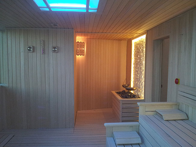 Sauna 6, Sauna Kabinleri